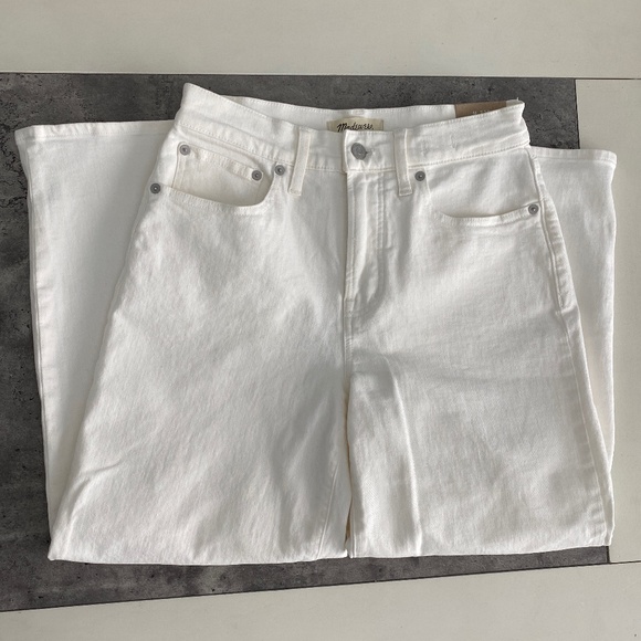 NWT Madewell The Perfect a vintage Wide Leg Crop Jean P27 - Picture 3 of 8